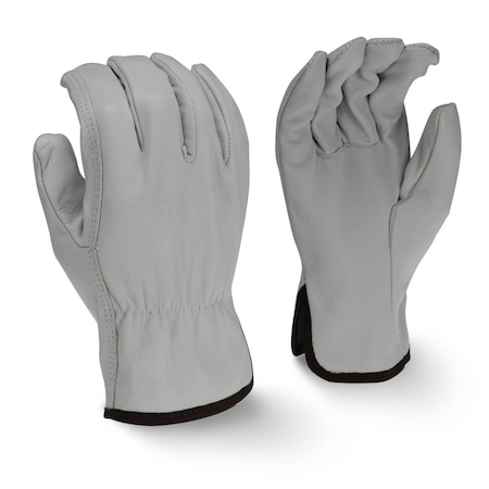 Radians Leather Drivers Gloves, Leather, Gray, S 1 PR RWG4740S